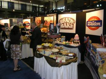 Weston Foods' booth was well attended