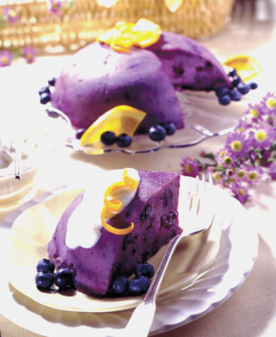 Blueberry-Pudding