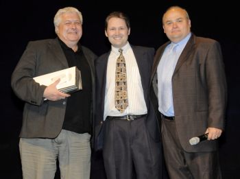 From left: Drew McCarthy, Brian Hartz and Simon Cotter.
